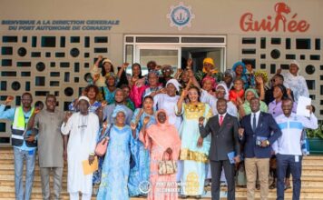 Sécurité et organisation au Port Autonome de Conakry : La Direction Général échange avec les mareyeuses