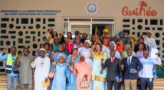 Sécurité et organisation au Port Autonome de Conakry : La Direction Général échange avec les mareyeuses