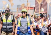 Opération de déguerpissement et d’assainissement au Port Autonome de Conakry : une mobilisation collective pour un environnement plus sain