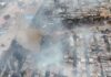Incendie du grand marché de Nzérékoré : le Président annonce la construction d’un nouveau marché pour les sinistrés