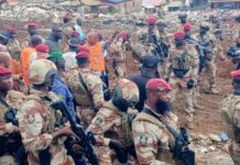 Drame à Dar Es Salam : Mamadi Doumbouya sur les lieux après l’éboulement de la décharge